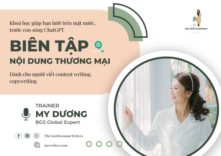 BTC101 Biên tập Nội dung Thương mại – Khai phá sức mạnh ChatGPT (Copy 1)